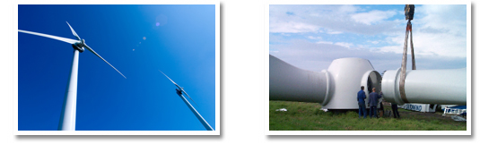 油圧トルクレンチ納入実績/風力発電・洋上風力発電