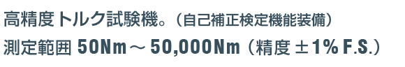 gN@B͈50`50,000Nm